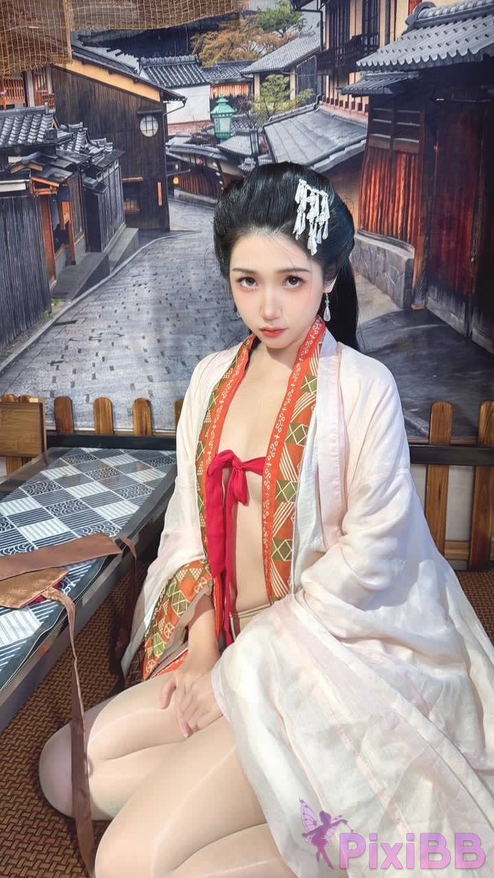 OtherXXX dumb cat m B Standing Silk Feet Royal Sister Goddess Contrast the ancient style of Hanfu coser Captains Benefits PixiBB.COM 006