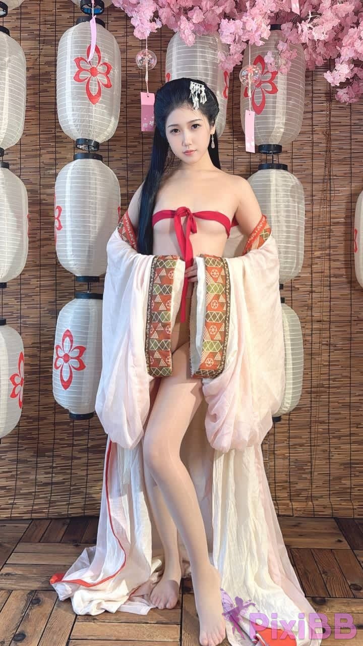 OtherXXX dumb cat m B Standing Silk Feet Royal Sister Goddess Contrast the ancient style of Hanfu coser Captains Benefits PixiBB.COM 023