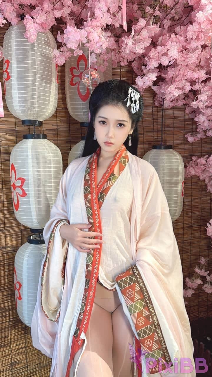 OtherXXX dumb cat m B Standing Silk Feet Royal Sister Goddess Contrast the ancient style of Hanfu coser Captains Benefits PixiBB.COM 028