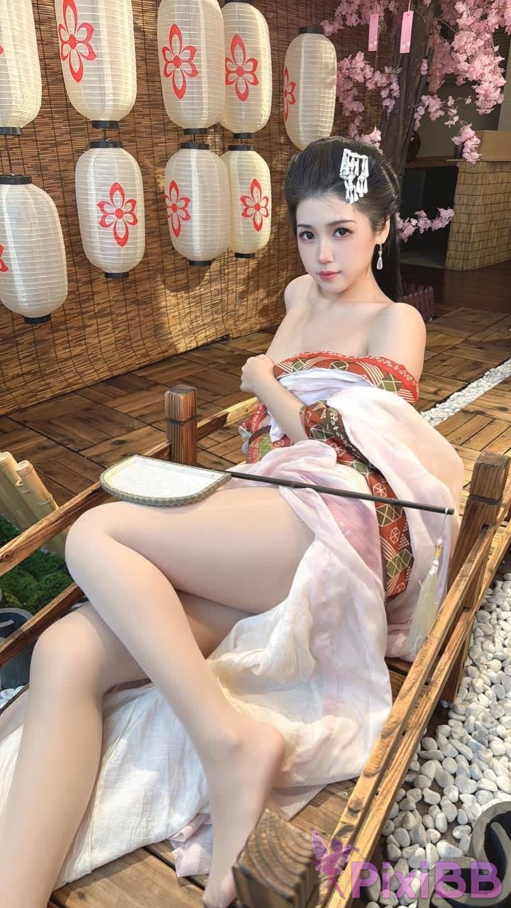 OtherXXX dumb cat m B Standing Silk Feet Royal Sister Goddess Contrast the ancient style of Hanfu coser Captains Benefits PixiBB.COM 038
