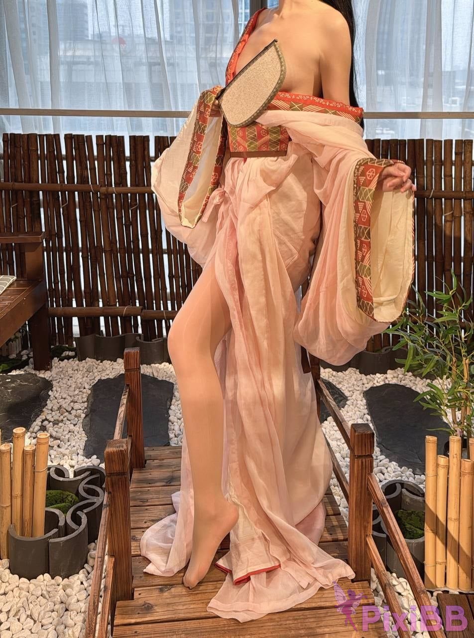 OtherXXX dumb cat m B Standing Silk Feet Royal Sister Goddess Contrast the ancient style of Hanfu coser Captains Benefits PixiBB.COM 053