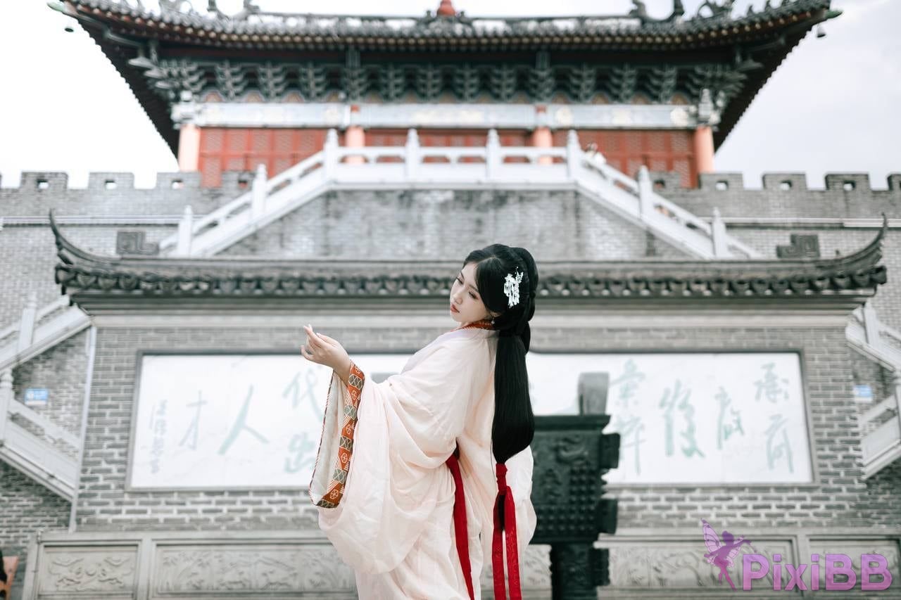 OtherXXX dumb cat m B Standing Silk Feet Royal Sister Goddess Contrast the ancient style of Hanfu coser Captains Benefits PixiBB.COM 060