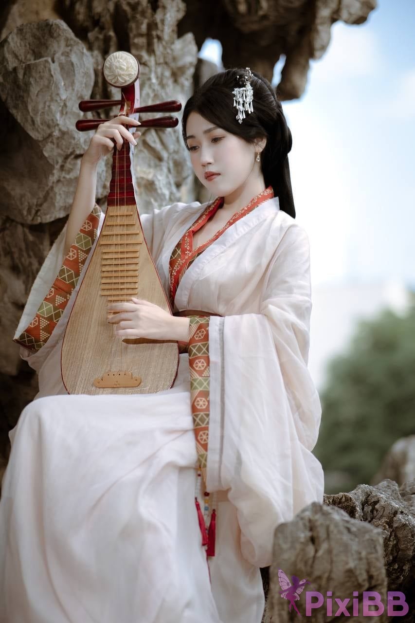 OtherXXX dumb cat m B Standing Silk Feet Royal Sister Goddess Contrast the ancient style of Hanfu coser Captains Benefits PixiBB.COM 062