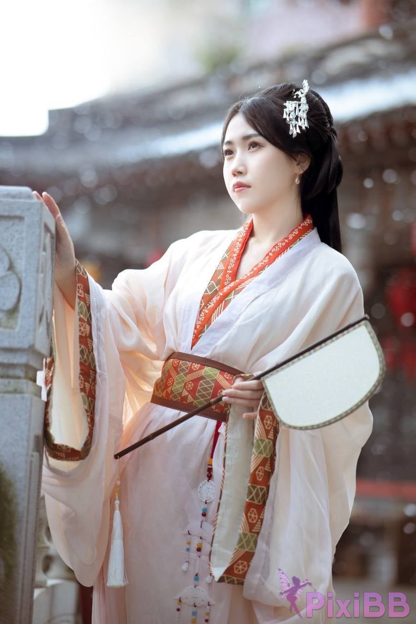 OtherXXX dumb cat m B Standing Silk Feet Royal Sister Goddess Contrast the ancient style of Hanfu coser Captains Benefits PixiBB.COM 066