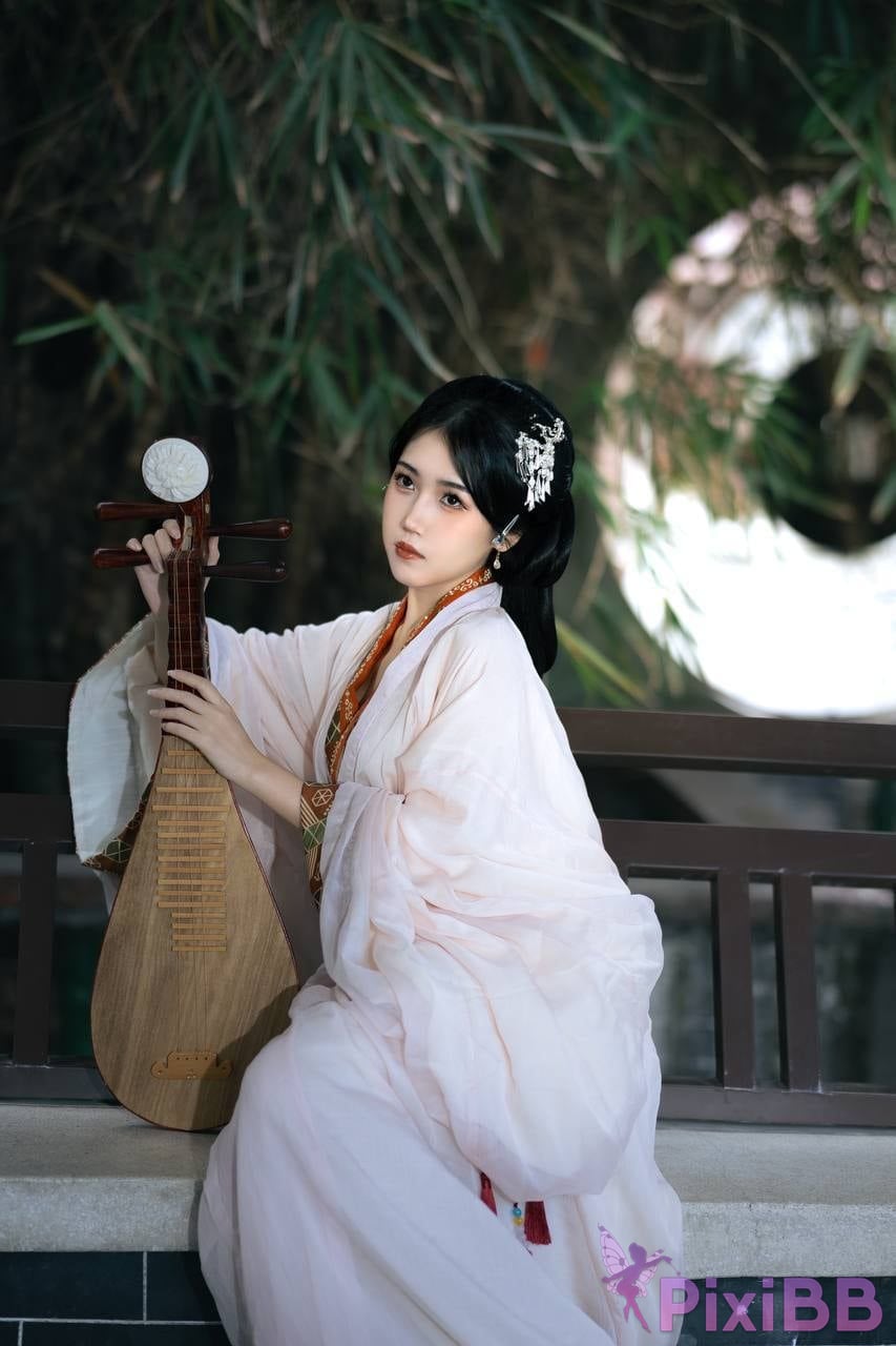 OtherXXX dumb cat m B Standing Silk Feet Royal Sister Goddess Contrast the ancient style of Hanfu coser Captains Benefits PixiBB.COM 067