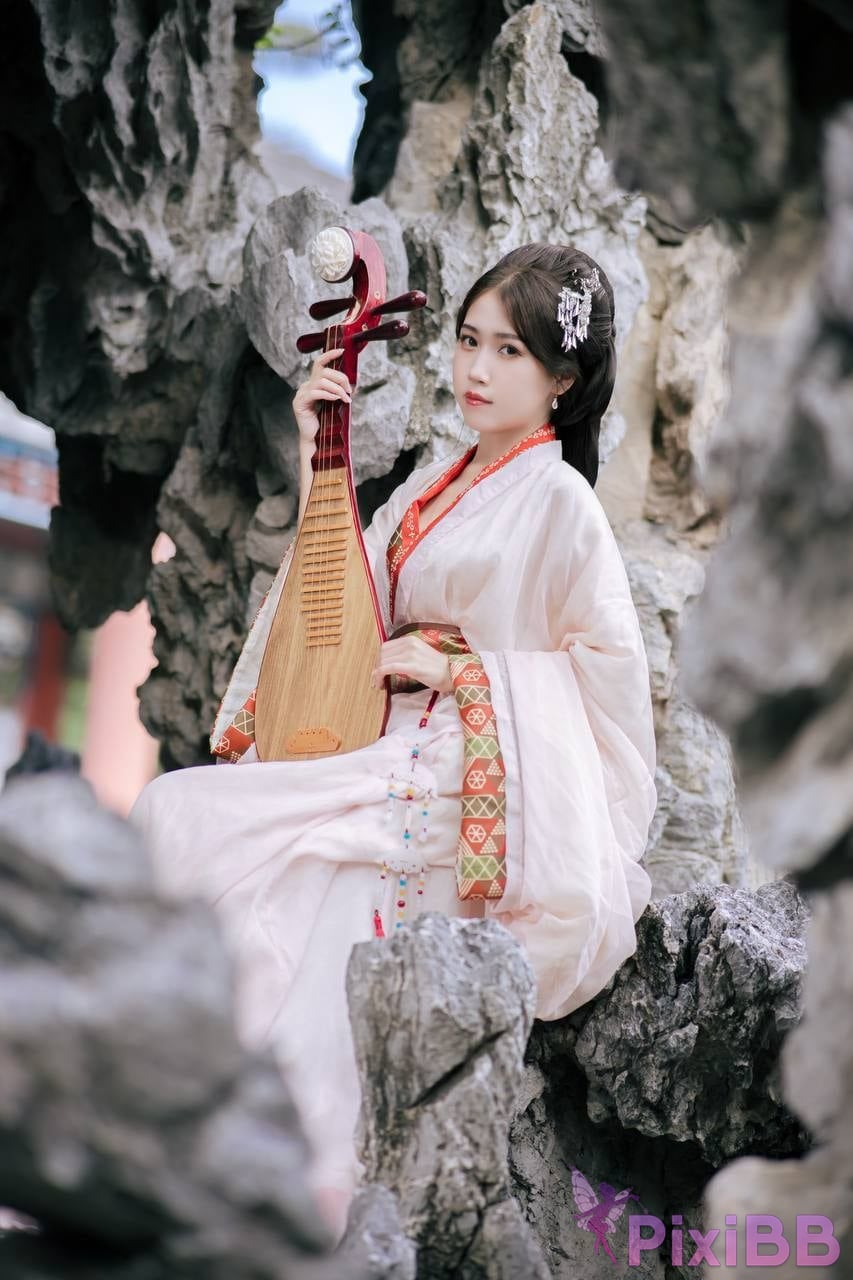 OtherXXX dumb cat m B Standing Silk Feet Royal Sister Goddess Contrast the ancient style of Hanfu coser Captains Benefits PixiBB.COM 068