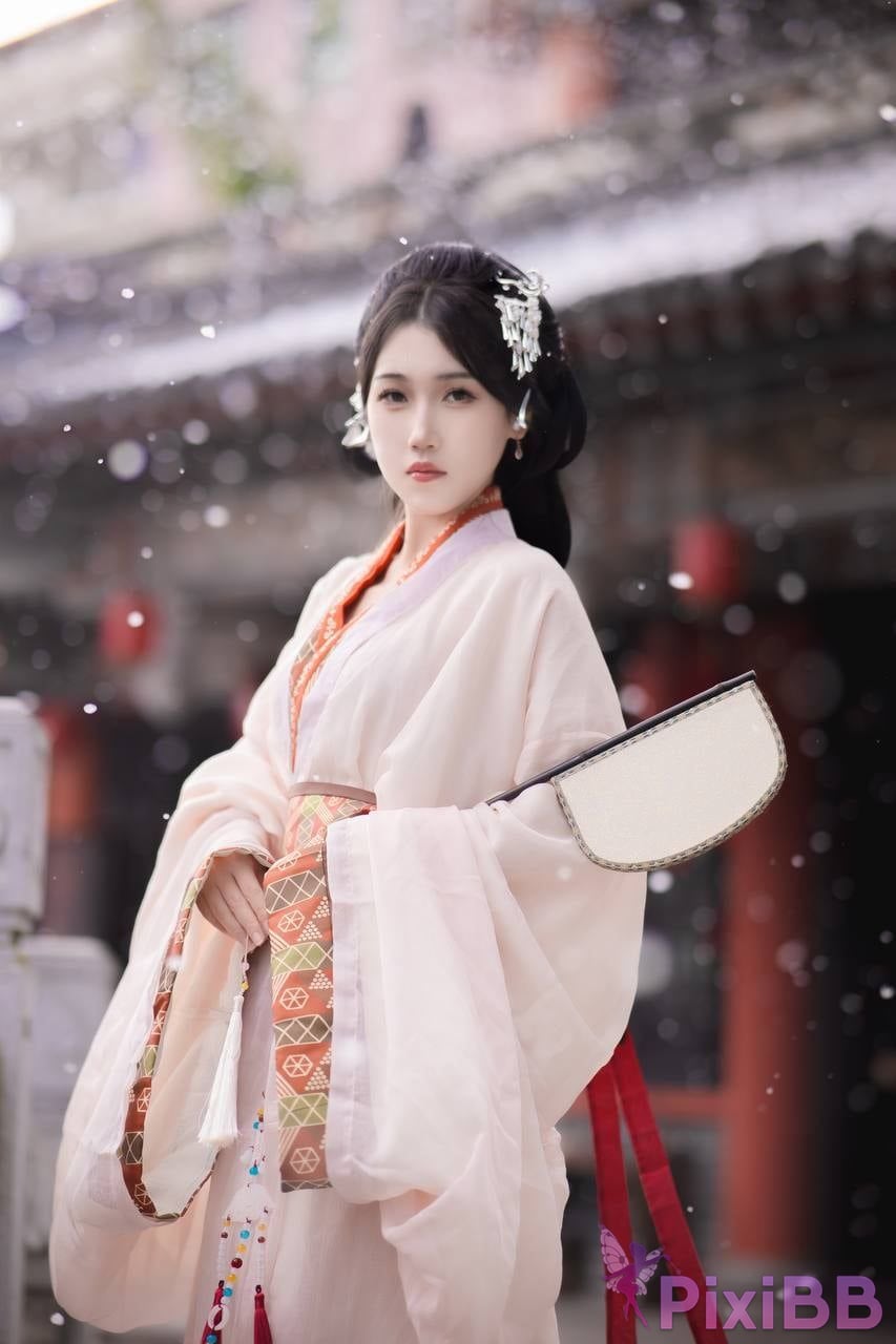 OtherXXX dumb cat m B Standing Silk Feet Royal Sister Goddess Contrast the ancient style of Hanfu coser Captains Benefits PixiBB.COM 069