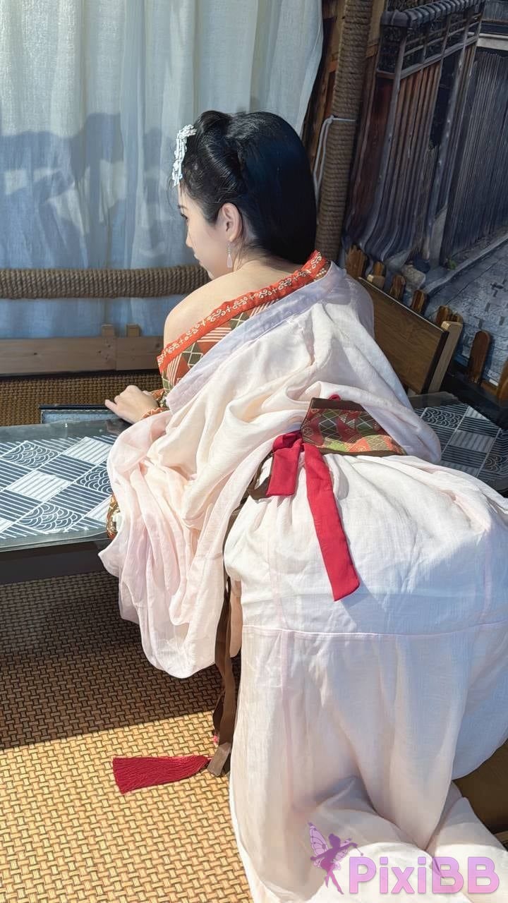 OtherXXX dumb cat m B Standing Silk Feet Royal Sister Goddess Contrast the ancient style of Hanfu coser Captains Benefits PixiBB.COM 073