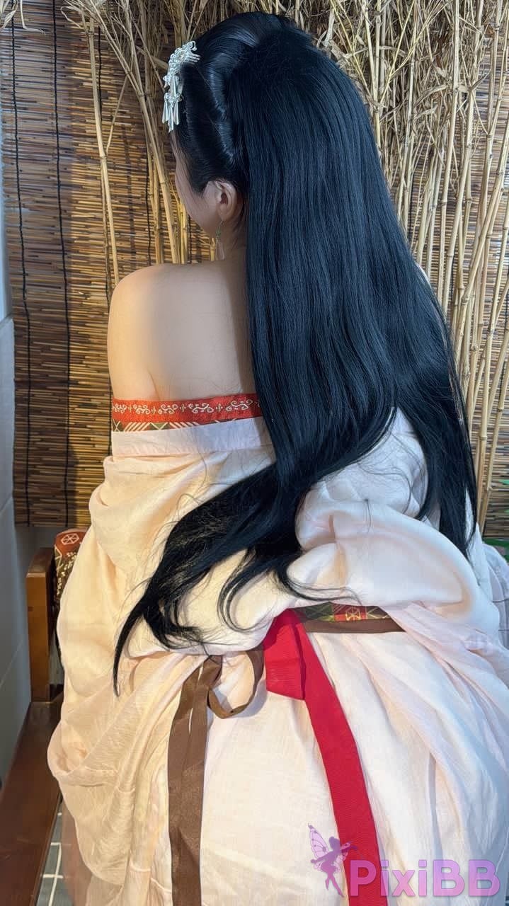 OtherXXX dumb cat m B Standing Silk Feet Royal Sister Goddess Contrast the ancient style of Hanfu coser Captains Benefits PixiBB.COM 084