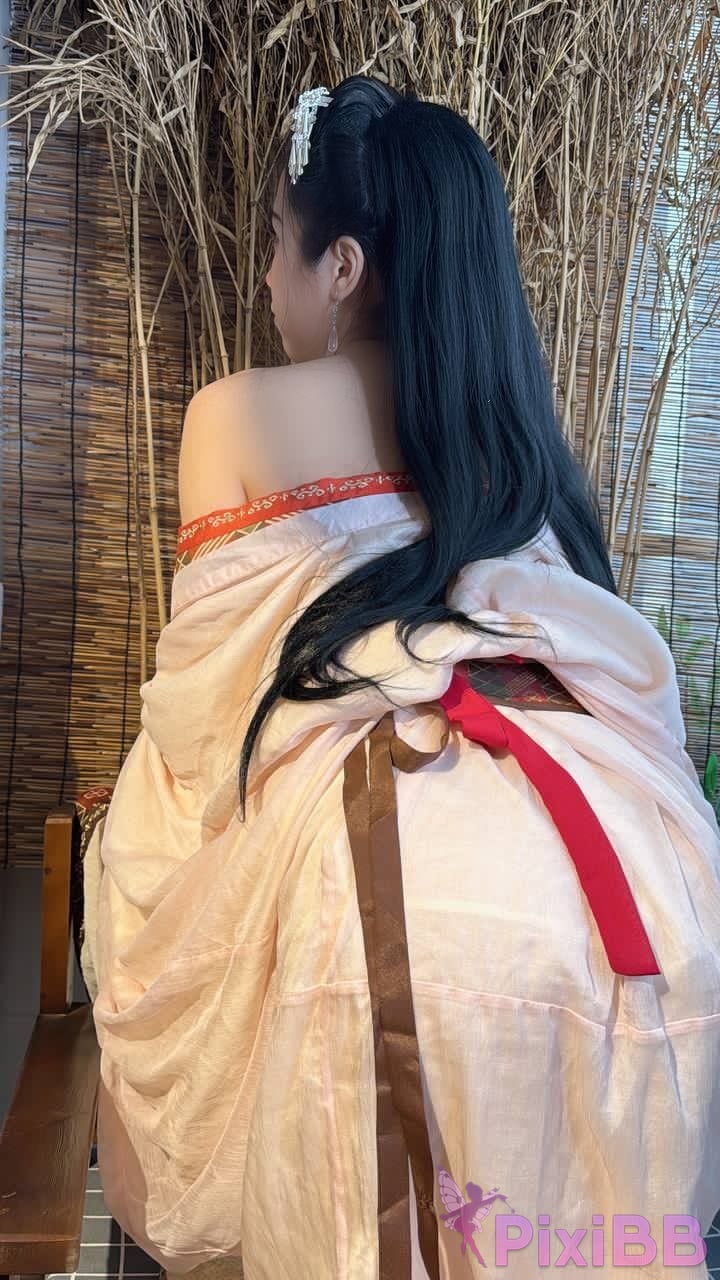 OtherXXX dumb cat m B Standing Silk Feet Royal Sister Goddess Contrast the ancient style of Hanfu coser Captains Benefits PixiBB.COM 085