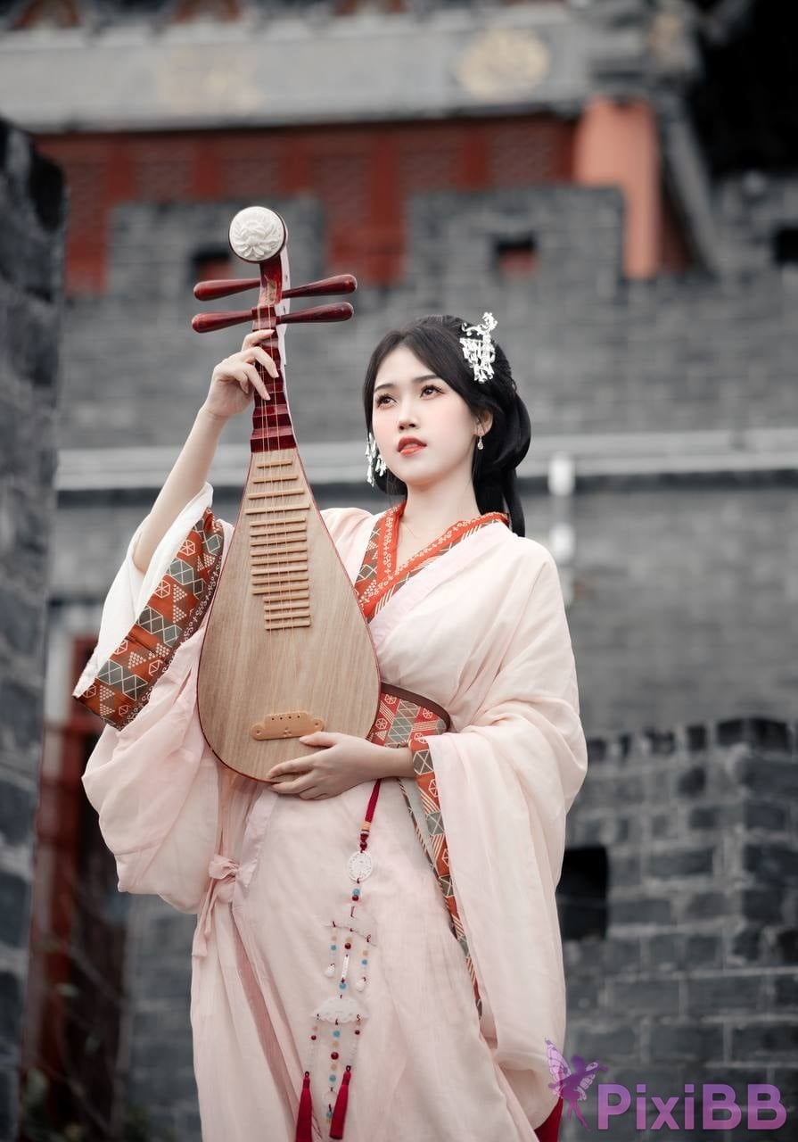 OtherXXX dumb cat m B Standing Silk Feet Royal Sister Goddess Contrast the ancient style of Hanfu coser Captains Benefits PixiBB.COM 094