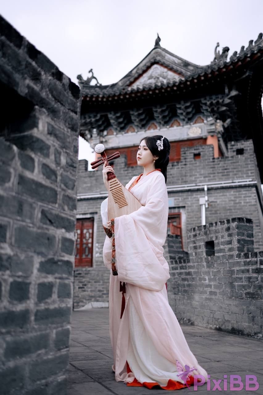 OtherXXX dumb cat m B Standing Silk Feet Royal Sister Goddess Contrast the ancient style of Hanfu coser Captains Benefits PixiBB.COM 095