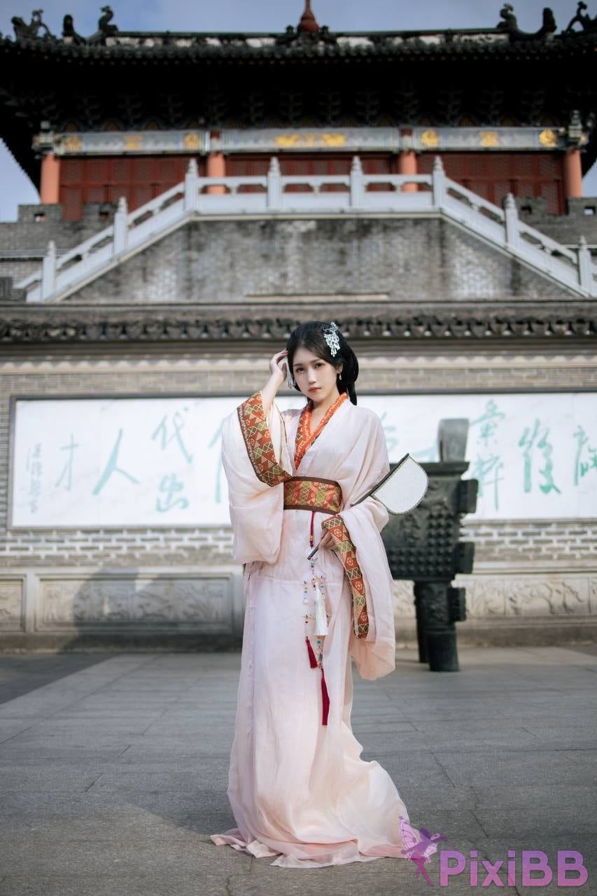 OtherXXX dumb cat m B Standing Silk Feet Royal Sister Goddess Contrast the ancient style of Hanfu coser Captains Benefits PixiBB.COM 099