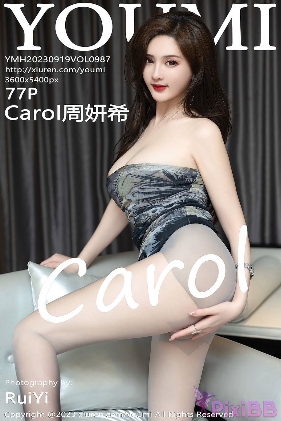 YouMi Vol.987 Zhou Yan Xi Carol PixiBB.COM 078