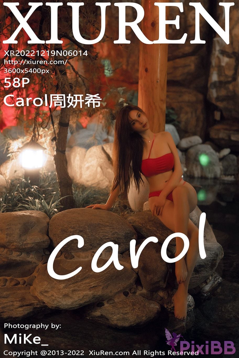 XIUREN No.6014 Zhou Yan Xi Carol PixiBB.COM 059