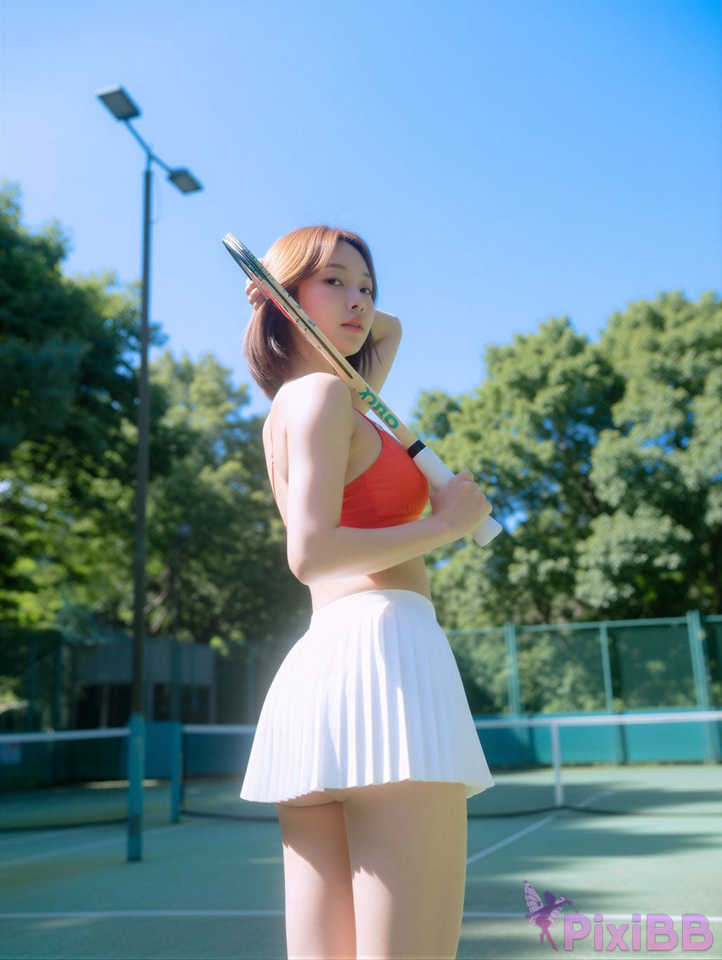AI Enhanced Sehee Choi Tennis PixiBB.COM 039