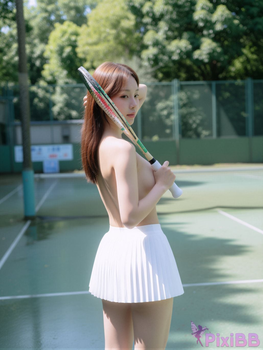 AI Enhanced Sehee Choi Tennis PixiBB.COM 048