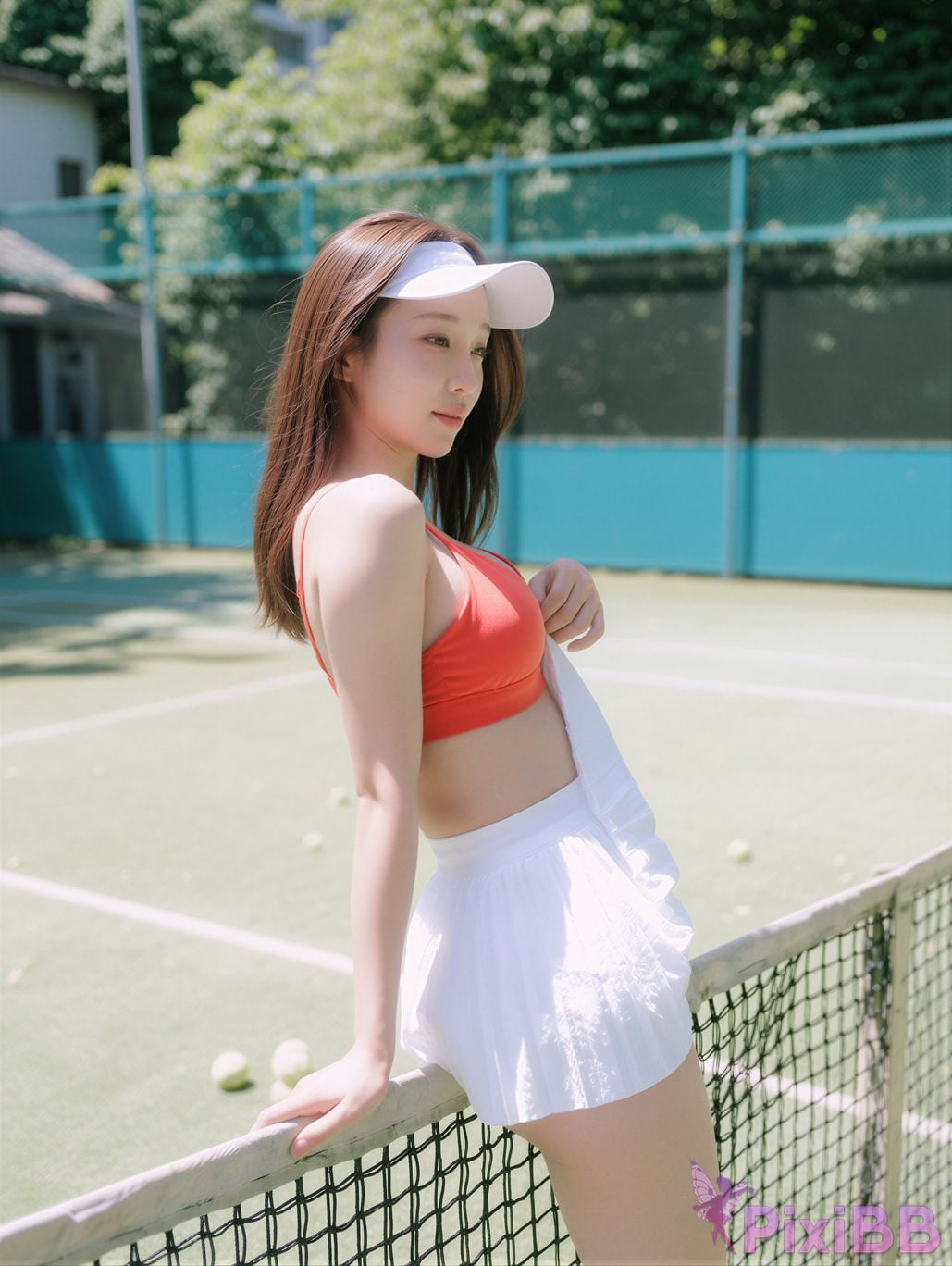 AI Enhanced Sehee Choi Tennis PixiBB.COM 077