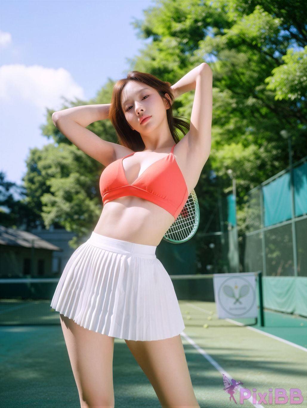 AI Enhanced Sehee Choi Tennis PixiBB.COM 115