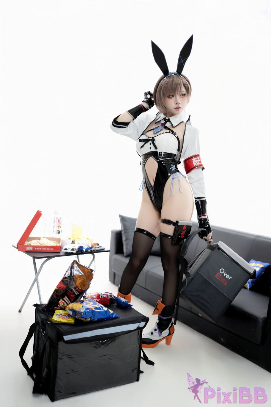 Cosplayer Zhiyue Etsu ko Takeaway Rabbit PixiBB.COM 021