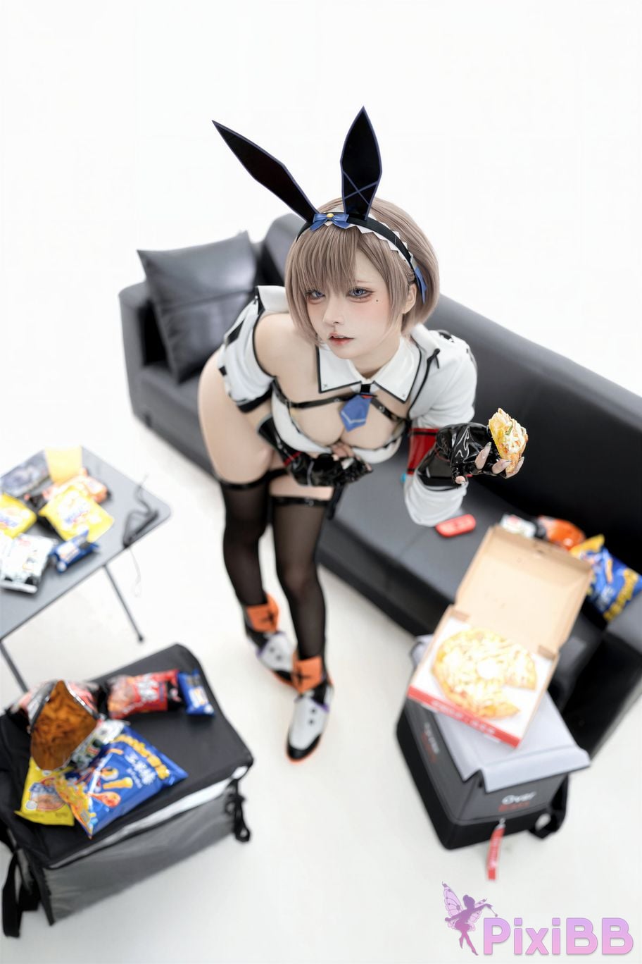 Cosplayer Zhiyue Etsu ko Takeaway Rabbit PixiBB.COM 029