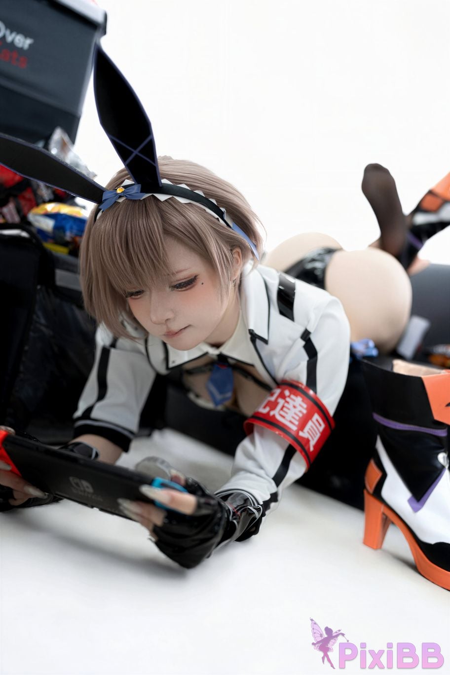 Cosplayer Zhiyue Etsu ko Takeaway Rabbit PixiBB.COM 032