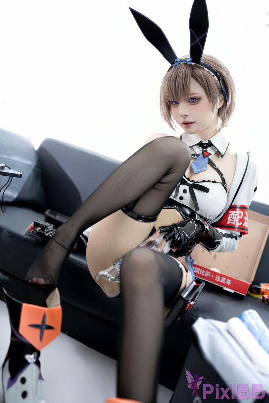 Cosplayer Zhiyue Etsu ko Takeaway Rabbit PixiBB.COM 054