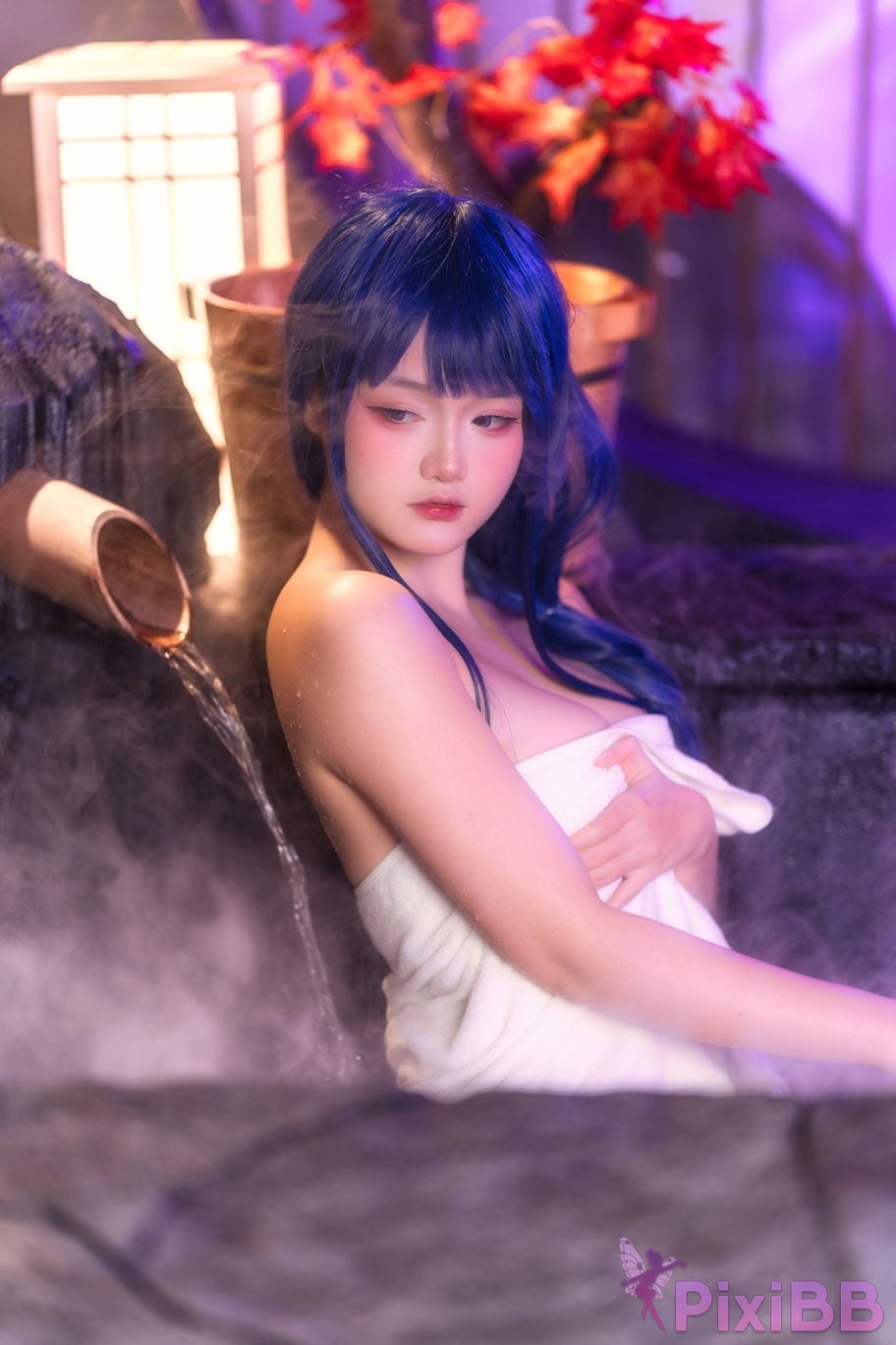 Cosplayer Xiaoyukiko small fish Inazuma Onsen PixiBB.COM 002