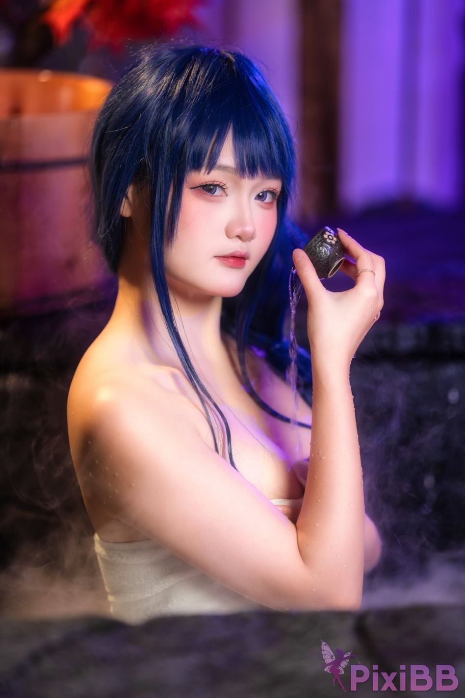 Cosplayer Xiaoyukiko small fish Inazuma Onsen PixiBB.COM 004