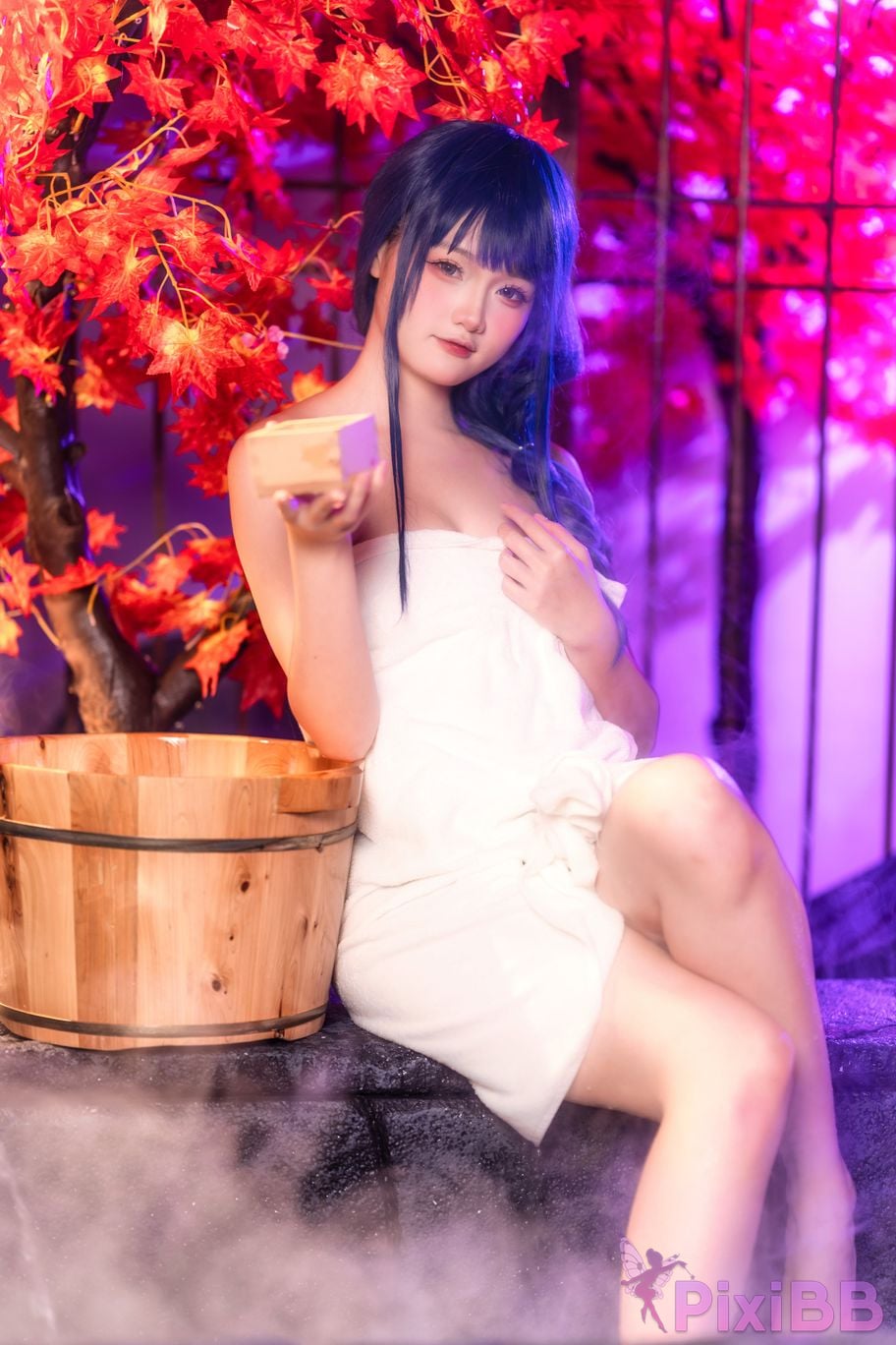 Cosplayer Xiaoyukiko small fish Inazuma Onsen PixiBB.COM 007