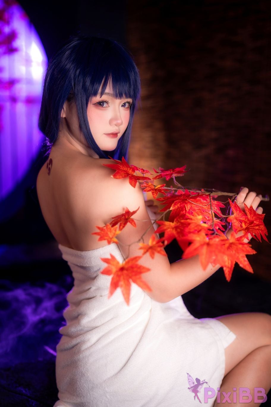 Cosplayer Xiaoyukiko small fish Inazuma Onsen PixiBB.COM 009