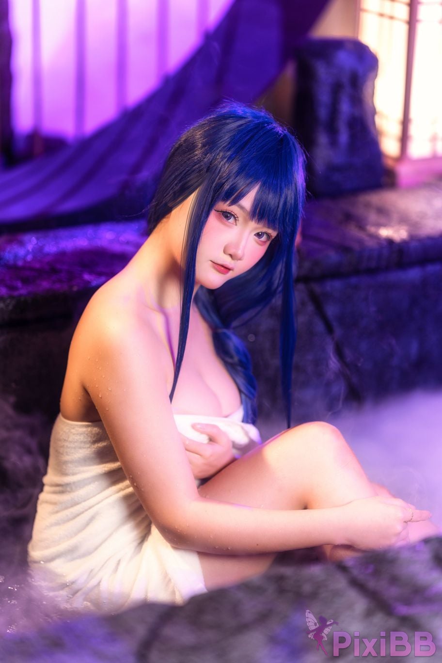 Cosplayer Xiaoyukiko small fish Inazuma Onsen PixiBB.COM 018