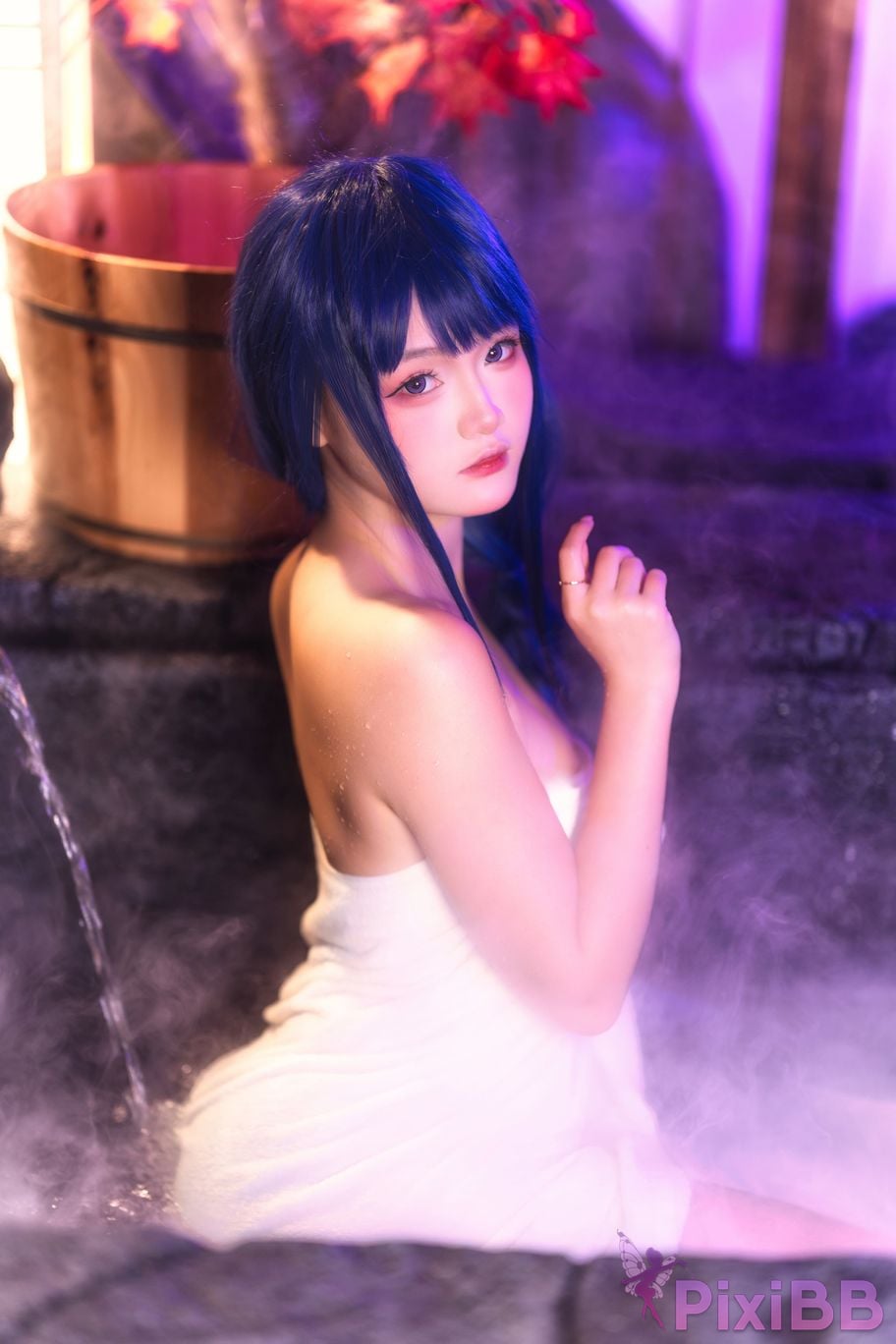 Cosplayer Xiaoyukiko small fish Inazuma Onsen PixiBB.COM 019