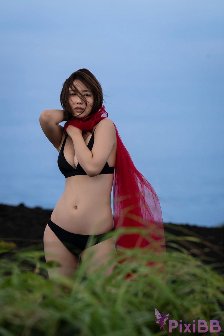 Japanese Idol Sawaguchi Aika Yanmaga Other YM 2022 issue 45 unreleased cut digital photo book PixiBB.COM 026