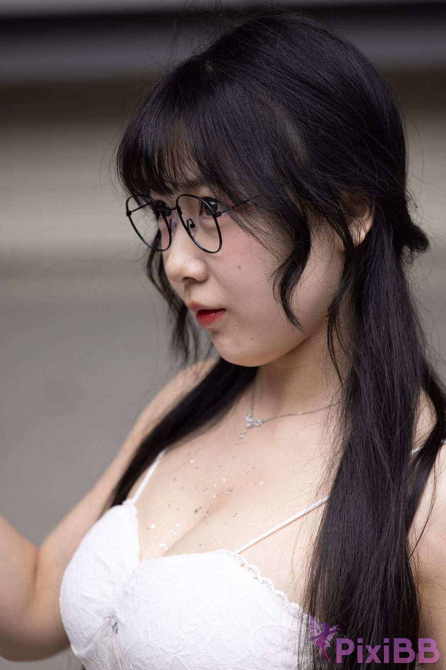 Featured Street Photography Works No.5795 Plump Ke Tang Xiao Yuan black stockings jade feet PixiBB.COM 035