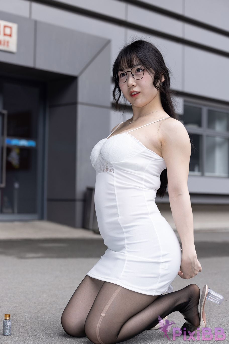 Featured Street Photography Works No.5795 Plump Ke Tang Xiao Yuan black stockings jade feet PixiBB.COM 141