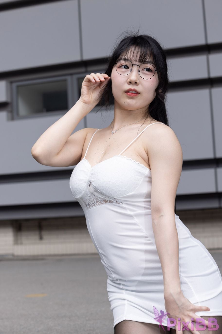 Featured Street Photography Works No.5795 Plump Ke Tang Xiao Yuan black stockings jade feet PixiBB.COM 292