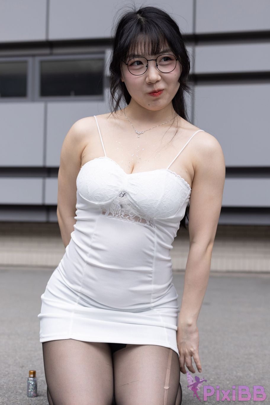 Featured Street Photography Works No.5795 Plump Ke Tang Xiao Yuan black stockings jade feet PixiBB.COM 301