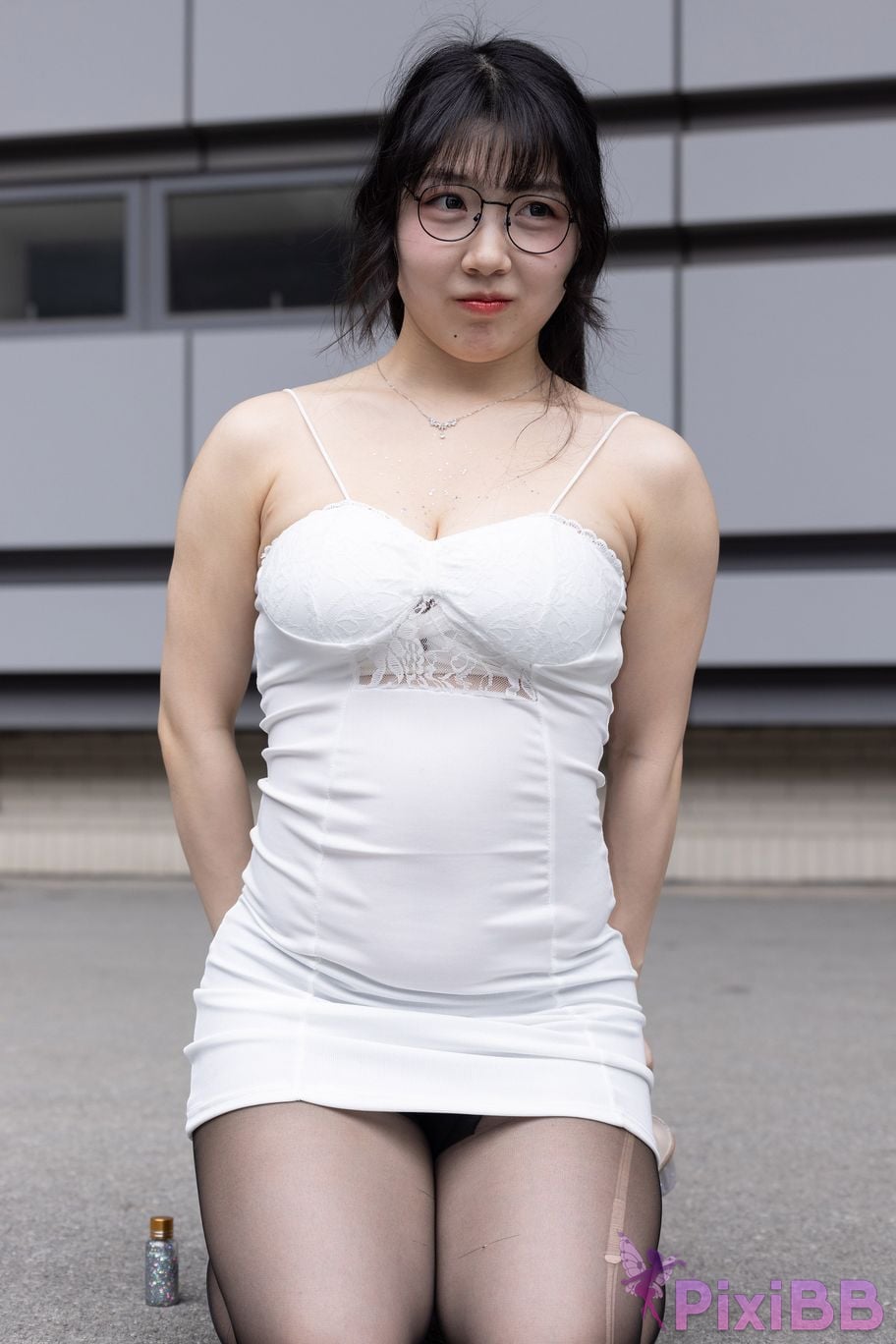 Featured Street Photography Works No.5795 Plump Ke Tang Xiao Yuan black stockings jade feet PixiBB.COM 303