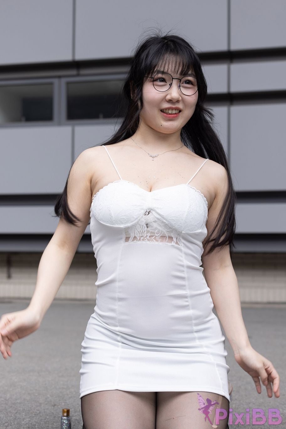 Featured Street Photography Works No.5795 Plump Ke Tang Xiao Yuan black stockings jade feet PixiBB.COM 311