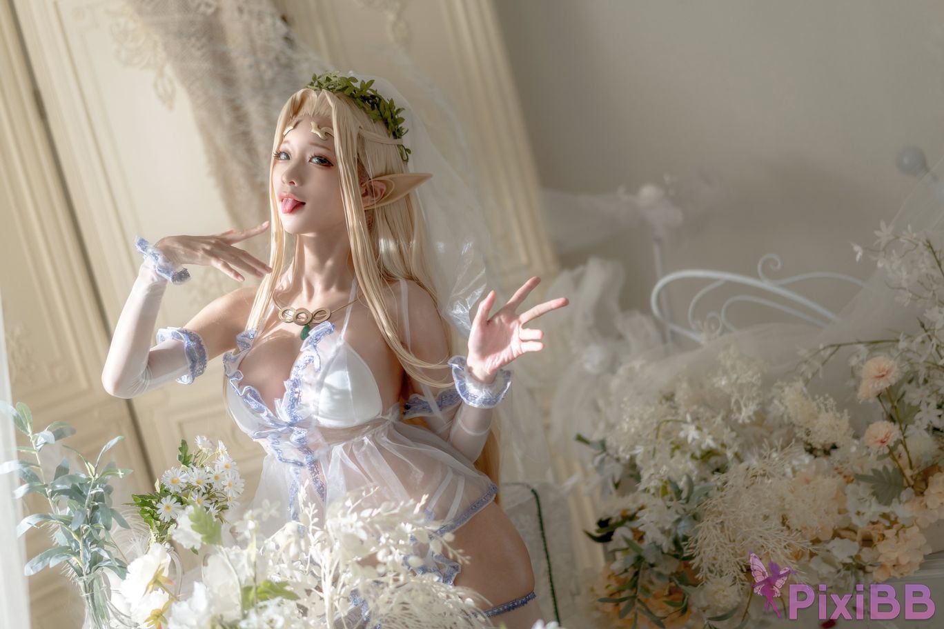 Coser chunmomo chunmomo White Elf PixiBB.COM 097