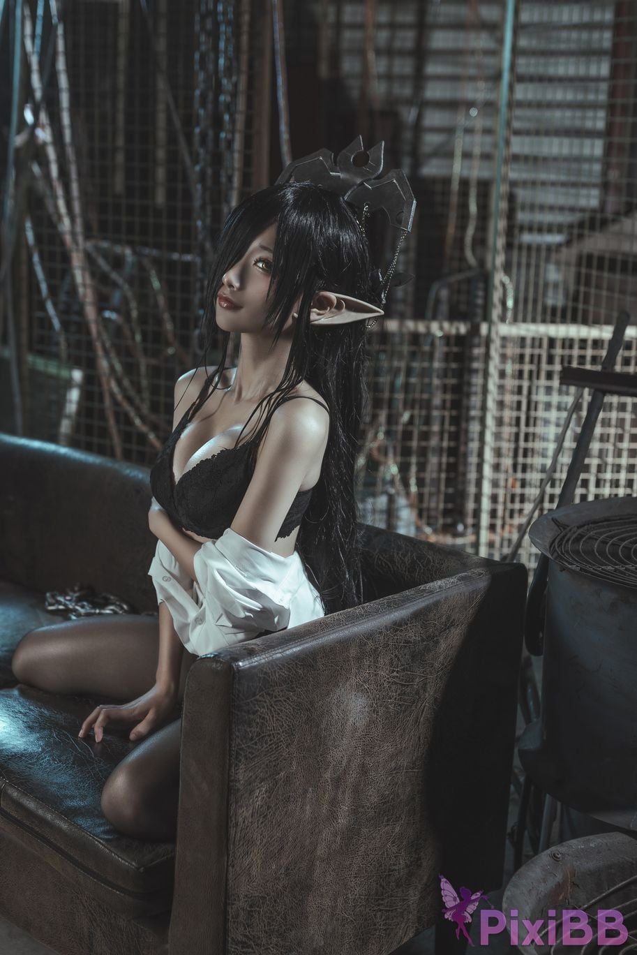 Coser chunmomo chunmomo Black Beast Queen PixiBB.COM 002