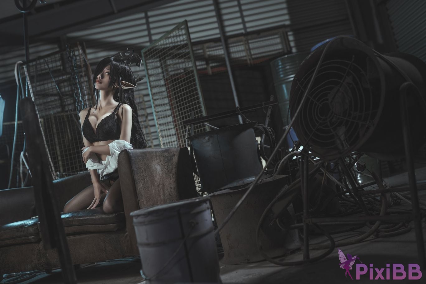 Coser chunmomo chunmomo Black Beast Queen PixiBB.COM 013