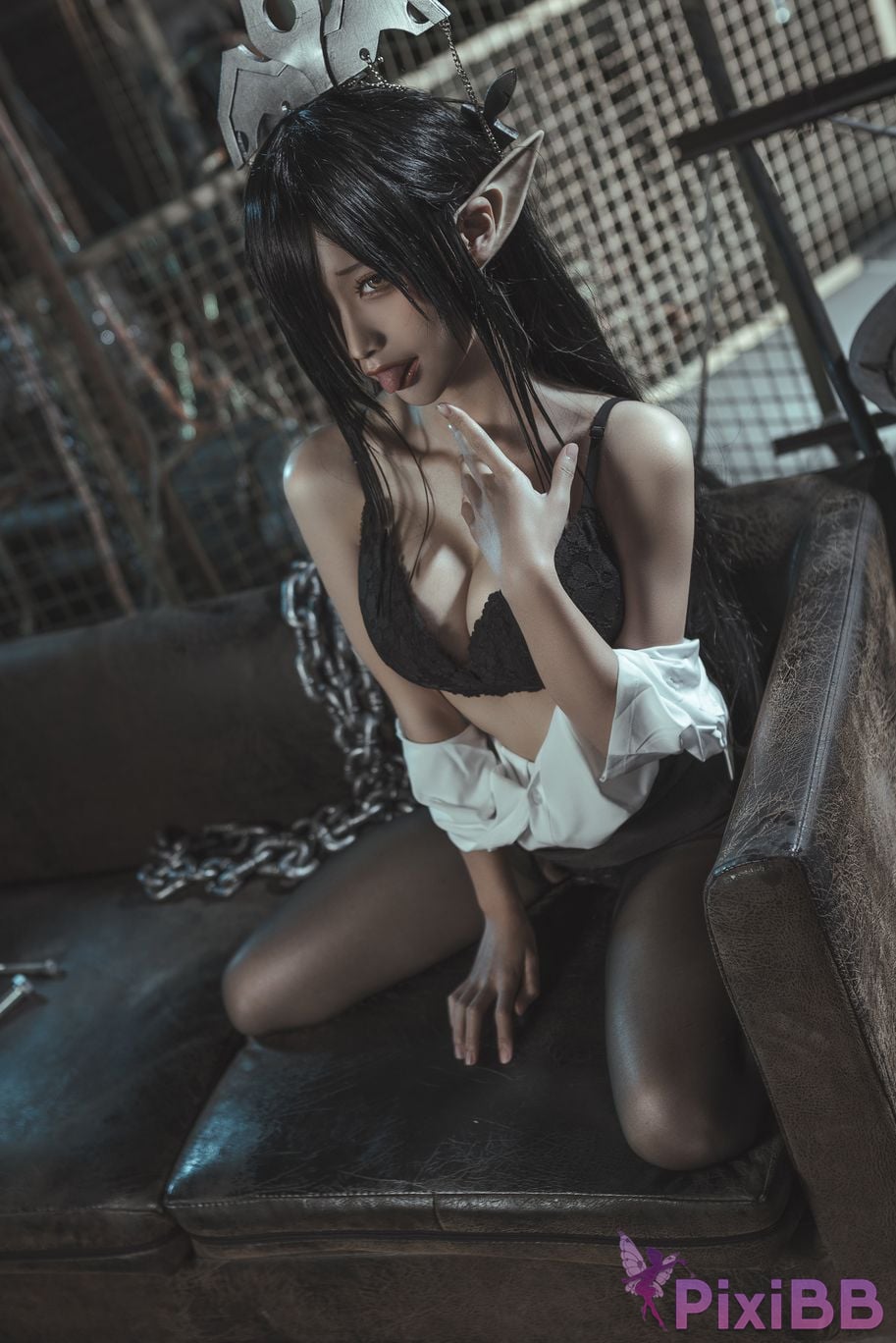 Coser chunmomo chunmomo Black Beast Queen PixiBB.COM 033