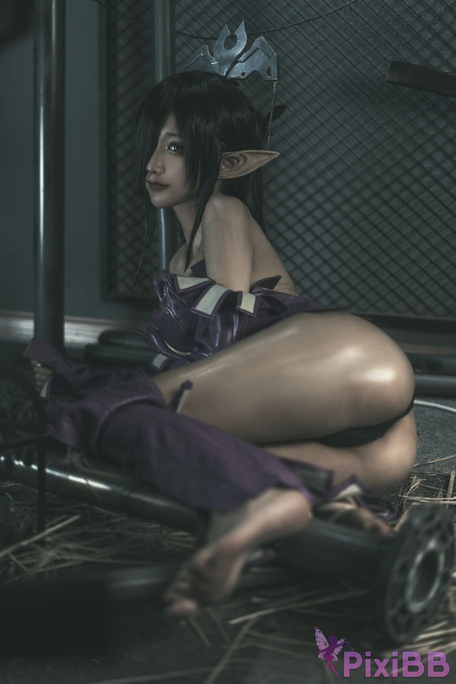 Coser chunmomo chunmomo Black Beast Queen PixiBB.COM 085