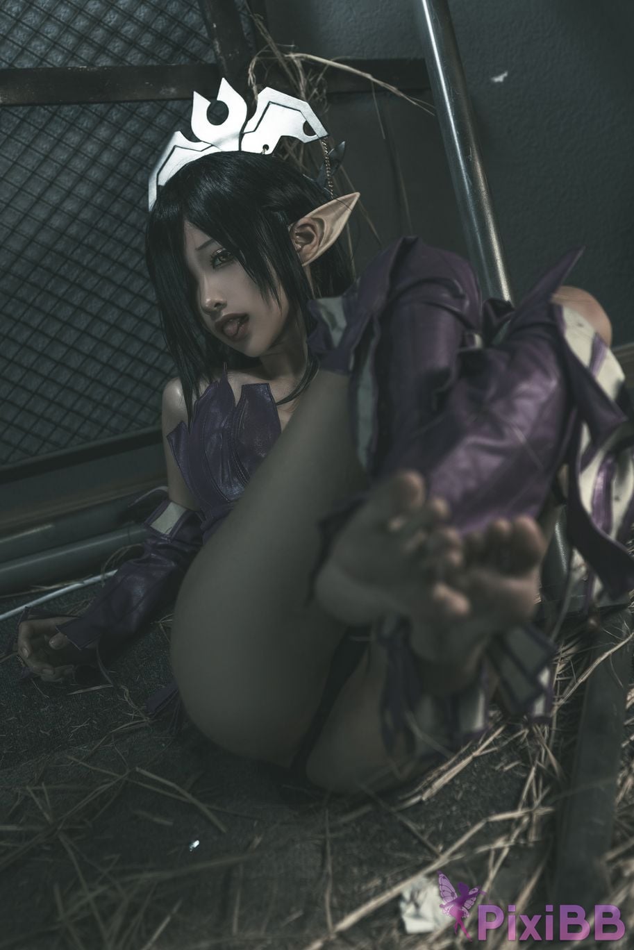 Coser chunmomo chunmomo Black Beast Queen PixiBB.COM 097