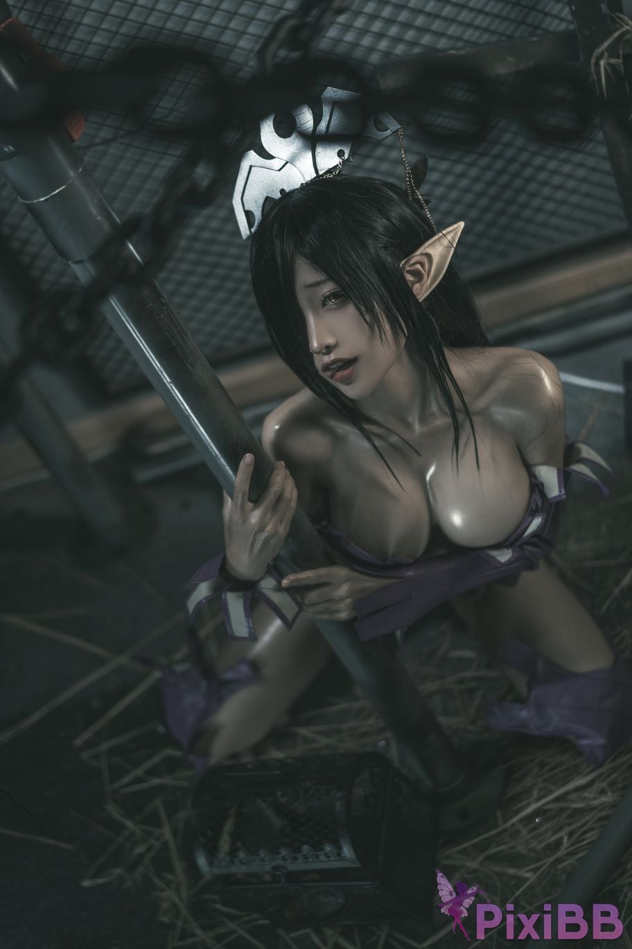Coser chunmomo chunmomo Black Beast Queen PixiBB.COM 104