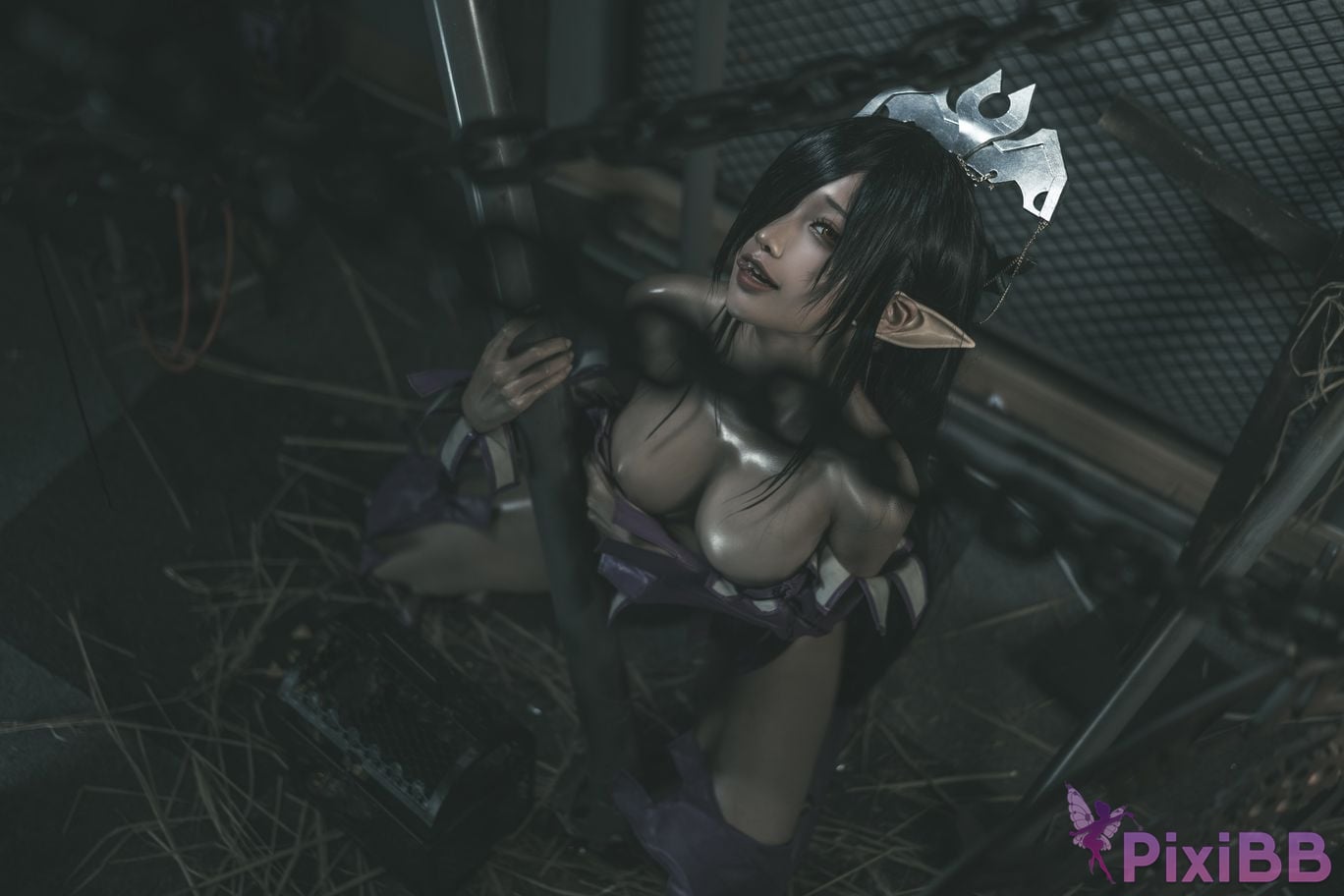 Coser chunmomo chunmomo Black Beast Queen PixiBB.COM 109