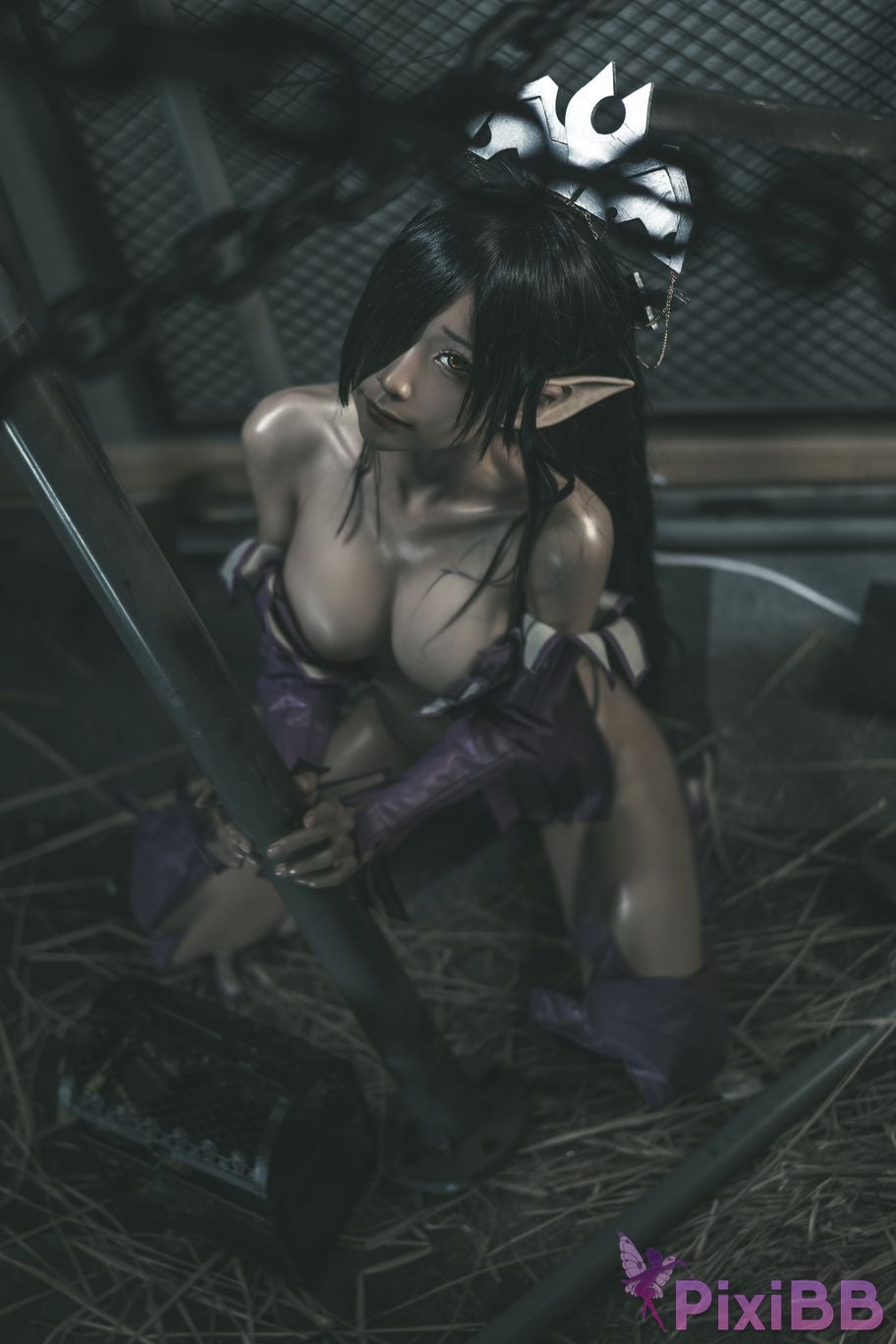 Coser chunmomo chunmomo Black Beast Queen PixiBB.COM 110