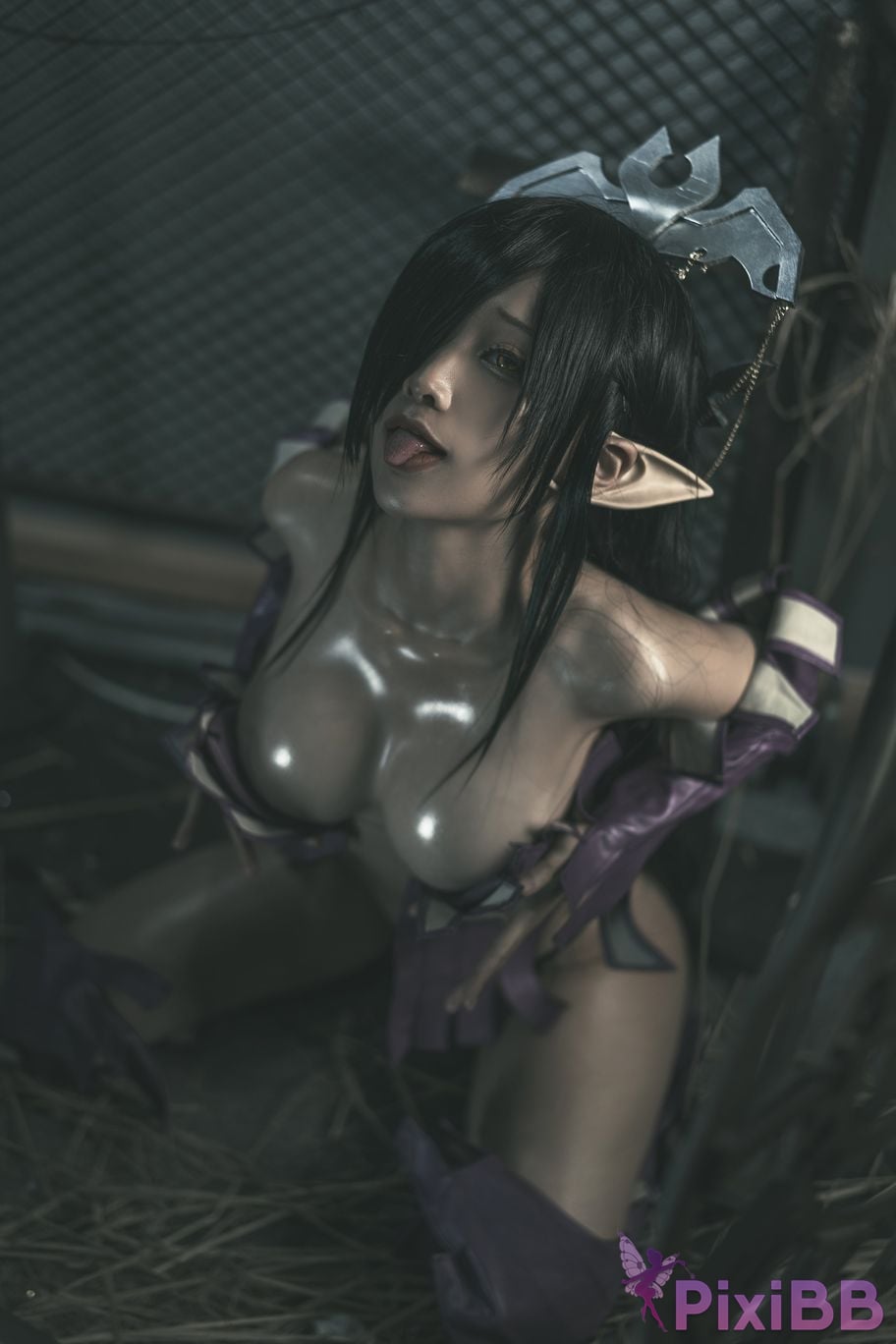 Coser chunmomo chunmomo Black Beast Queen PixiBB.COM 111